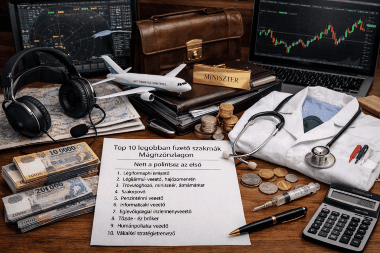 Íme a top 10 legjobban fizető szakma Magyarországon: nem a politikus az első – meglepő lista a legfrissebb adatok alapján